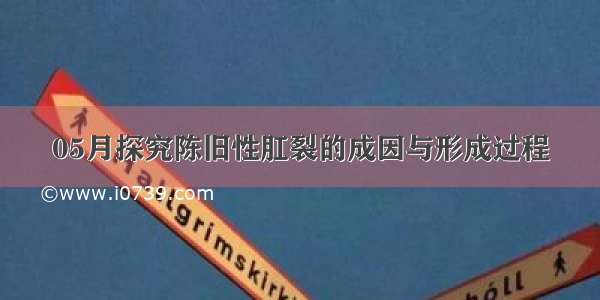 05月探究陈旧性肛裂的成因与形成过程